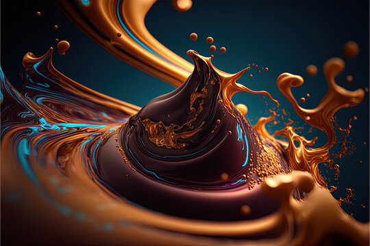 Delicious chocolate candy goodness with a feel of luxury.