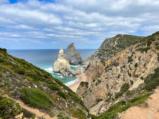 Rocky coast at Cape Roca