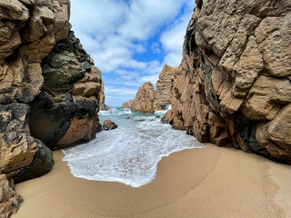 Rocky coast at Cape Roca