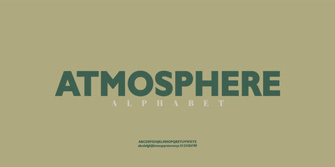 Obraz premium Modern Bold Font. Typography urban style alphabet fonts for fashion, sport, technology, digital, movie, logo design, vector illustration