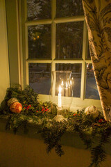 candle in the window