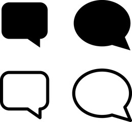 message icon or logo isolated sign symbol vector illustration - Collection of high quality black style vector icons.eps