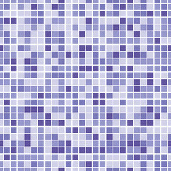 Fototapeta premium Seamless pattern vector mosaic tile design for decorative wall or wallpaper background or wrapping or geometric fabric.