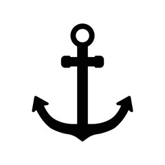 Anchor icon for marine or cruise ship