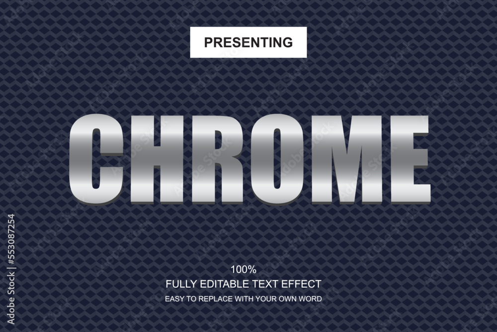 Poster special font editable adobe illustrator text effect. 100% editable text with an effect good for titl