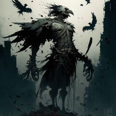 zombie crow