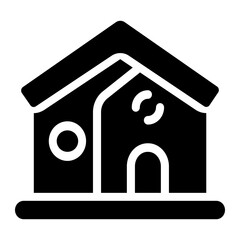house glyph icon