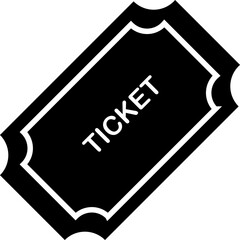 Ticket icon vector. Ticket symbol. Trendy flat ui sign design graphic pictogram on white background..eps
