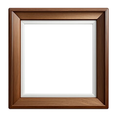 Obraz premium wooden square frame