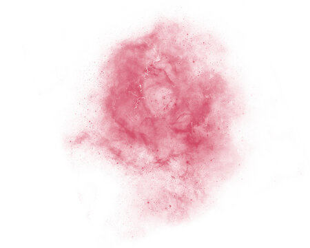Cherry pink smoke