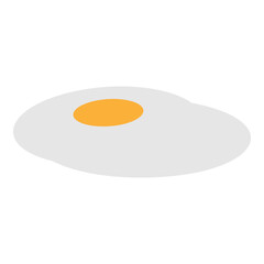 Omelet icon design template vector isolated illustration