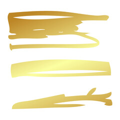 simple hand draw vector sketch gold or golden square frame scribble