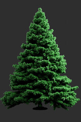 green christmas tree png 