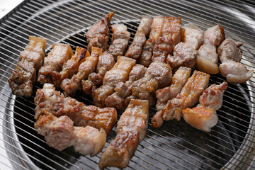 Grilled pork