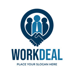 Work Deal Vector Logo