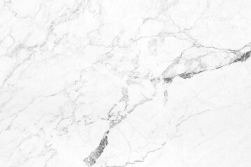 White marble texture with natural pattern for background or design art work.