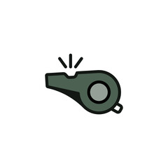 whistle icon vector design templates
