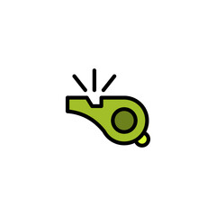 whistle icon vector design templates