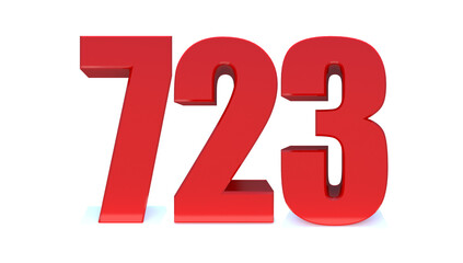 723 number