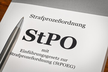 StPO Strafprozessordnung