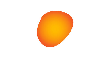 Blob Vector Gradinet Shapes. Vector iIlustration Isolate on white background.