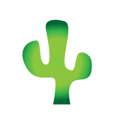 Gradient Cactus Icon