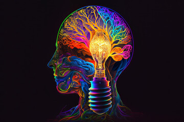 Eureka moment of creative ideas