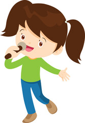 musical kid children playing music instrument