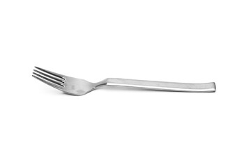 Home used fork on isolated white background