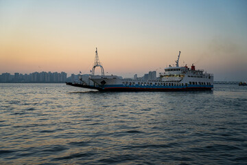 Fototapeta premium Sea of Wolmido Island, Incheon, Korea
