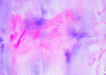 Abstract Hand painted Rainbow Watercolor Colorful wet background on paper. Handmade texture art color for creative wallpaper or design art work. Pastel colors