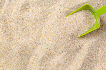 Summer background concept, Sand beach Backdrop with copy space for add text message or design art work.