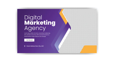 Digital marketing agency YouTube thumbnail design 