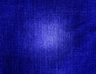 blue cloth texture background.