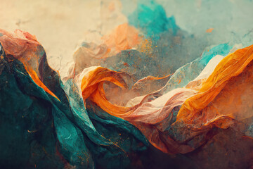 Naklejka premium Abstract pastel colors background. AI 