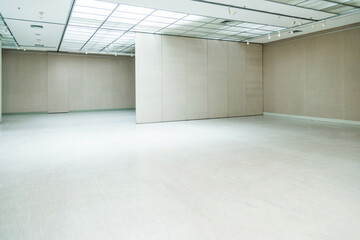 Empty modern space for exhibition