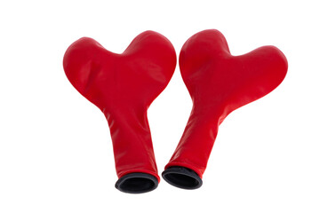 balloon heart isolated