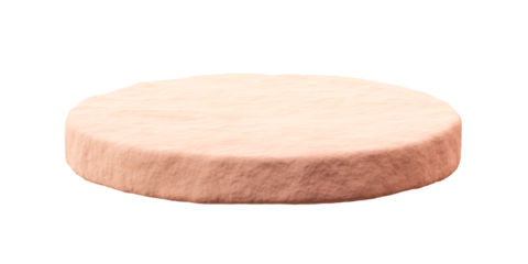 Beige stone podium product platform 3d advertising presentation stage png background empty display stand beauty cosmetic concept or blank rock pedestal and sandstone natural summer showcase backdrop.