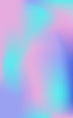 背景やバナー用にピンク、青、緑、紫を滑らかにぼかしたグラデーションのベクターイラストEPS10