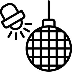 Disco Lights Icon