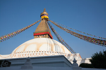 Boudhanath Stupa also known as Bouddha Stupa in Kathmandu, its massive mandala makes it one of the...