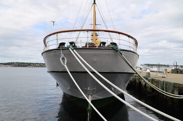 Sailing ship in the port of Halifax, Nova Scotia