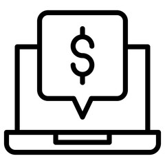 electronic auction icon