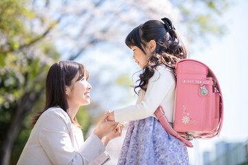 母娘のポートレート