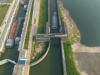 Qingyuan key water-control project in guangdong province,China