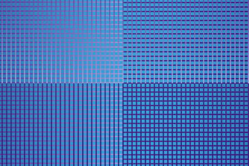 Abstract seamless geometric blue background, interlaced grid