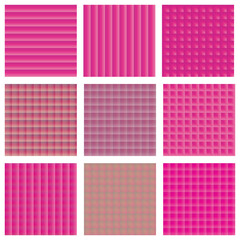 Original checkered background. Grid background with different cells. Abstract striped and checkered pattern. Illustration for scrapbooking. Seamless pattern.