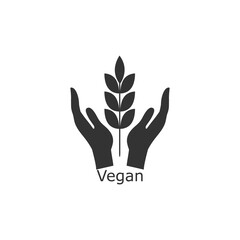  Vegan food icon