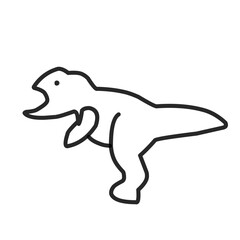 Dinosaur Vector Outline