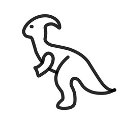 Dinosaur Vector Outline